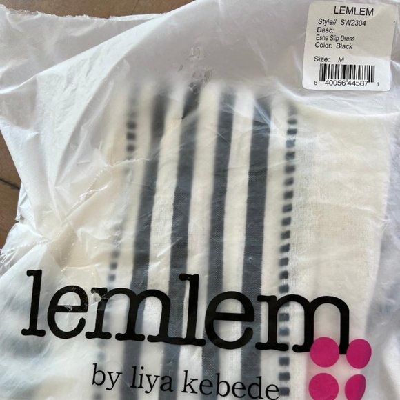 LEMLEM NIA Midi Slip Dress in Eshe Black - size Medium NWT - Picture 10 of 11